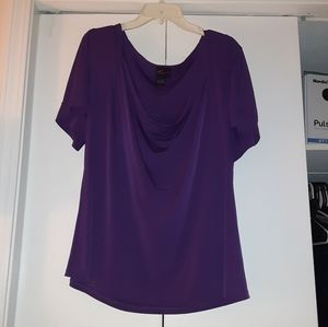 Torrid deep purple blouse size 3X